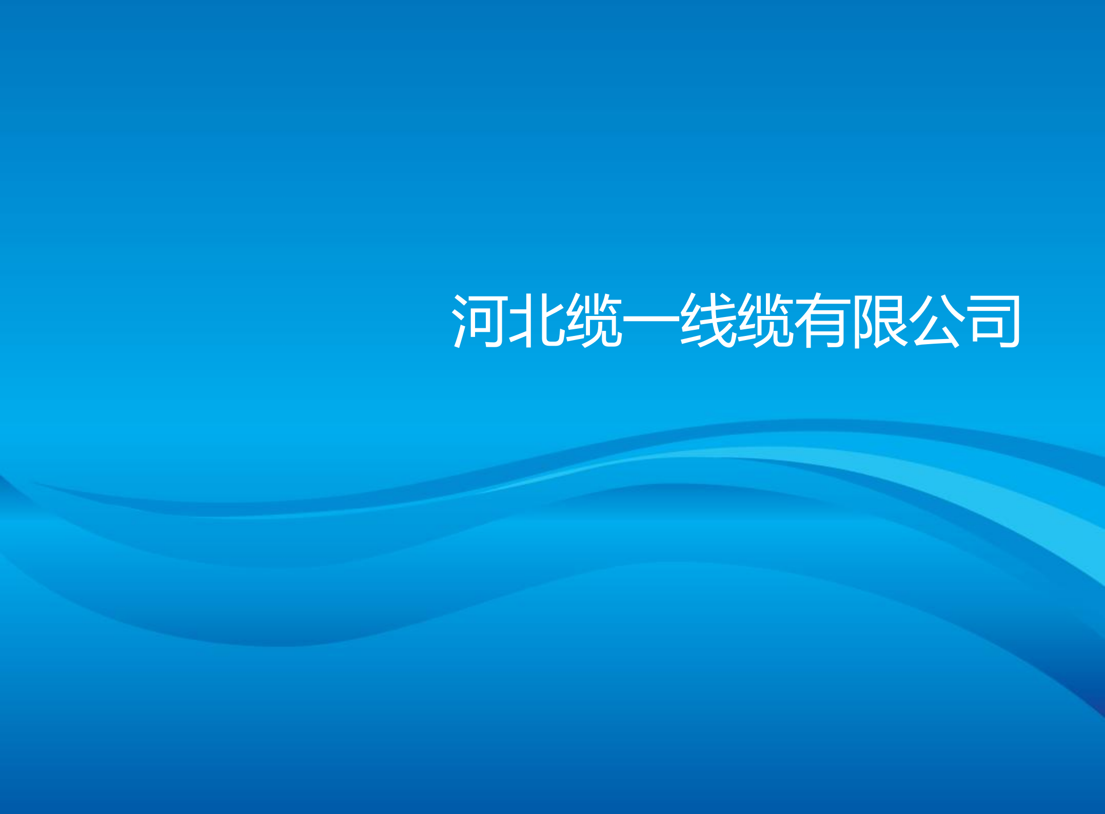 河北缆一线缆有限公司